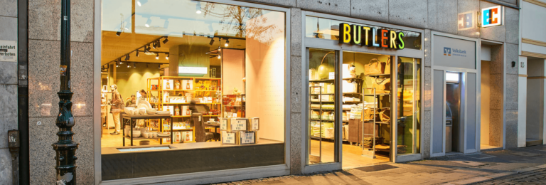 BUTLERS Filiale vor Corona