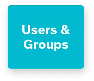 Users and groups cta bubble